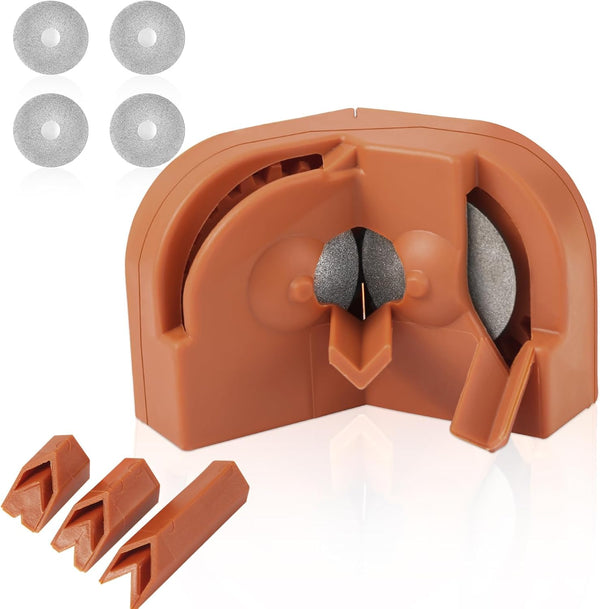 Drill Bit Sharpener, Professional Electric Grinding Tool for Masonry, Carbide, High-Speed Steel, Cobalt
