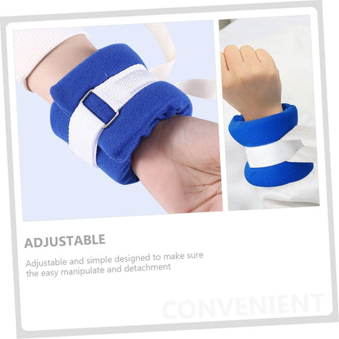 8pcs Mobestech Adjustable Patient Straps Unisex - Leg Holders for Hospitals Quick-Release Fix Bands for Elderly