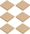 PATIKIL Blank Sticky Notes, 3 x 3 Inch, 6 Pads/Pack, 480 Sheets, Self-Stick Note Pads for Home Office Business, Brown