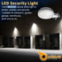 6000LM 42W 4000K 110-240V, Owleye Dusk to Dawn Outdoor Lighting LED Barn Light Security Lights, Daylight, AC ETL