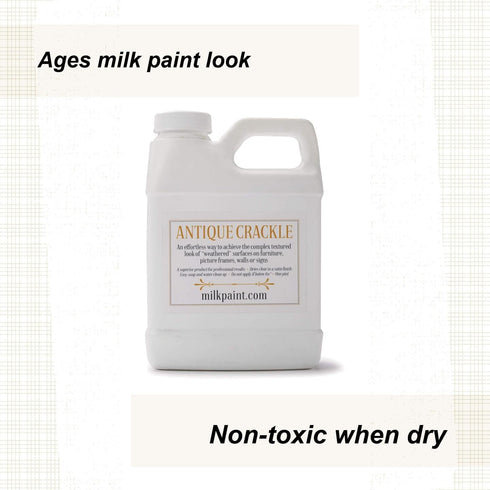 Milk Paint Pint - Crackle Finish for Authentic Vintage Look