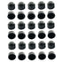 Meuey Lyot -Bolt Nut Protection Cap Black Hex Head Nylon Bolt nut Protective Cover