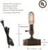 E26 Bulb) OuXean Vintage Table Lamp, Industrial Nightlight Steampunk Desk Lamp with Antique Lamp Holder for Bedroom