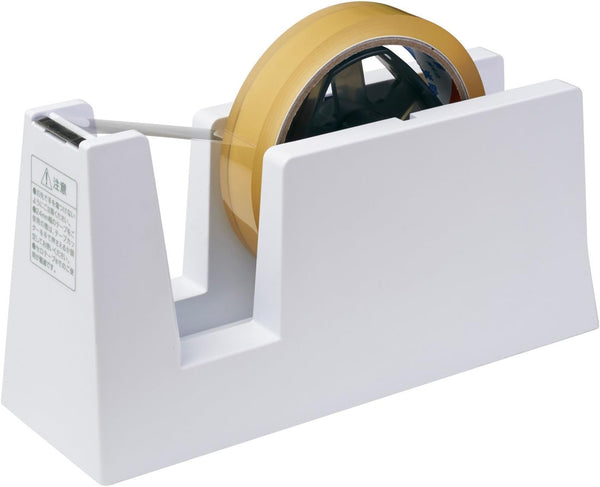 Nichiban TC-CBE5 Tape Cutter Stand - Straight Beauty for Business, White