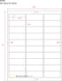 Mailing Address Labels, 1" x 2-5/8", 30-Up FBA Labels, Easy to Peel, 750 Labels - 25 Sheets from SheetLabels.com