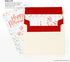 LUXPaper A2 Invitation Envelopes, 4 3/8" x 5 3/4", Holiday Red, 60lb Text, 50 Qty