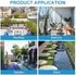Tissting Gutter Balloon Guard Filter, Stainless Steel Gutter Guard Downpipe Outlet Leaf Guard for Roof, Balcony, Garden