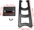 Maxmoral 6PCS 4.64'' Black Plastic Picture Frame Easel Back Stand for Photos and Tabletop Art