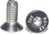 Fullerkreg Stainless Steel Hex Drive Flat Head Screw, M4 x 0.7 mm Thread, Packs of 100