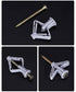 Hollow-Wall Anchors, Drywall Anchor Kit with Screws, Self-Drilling Hollow Wall Anchor, 50pcs