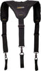 AISENIN Heavy-Duty Tool Belt Suspenders for Men - 3 Point Padded Suspenders for Tool Belt
