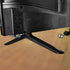 VOSAREA 32" Tv Stand Legs for Tvs Modern Tabletop Mount Base with Screws Non-Slip Pads Easy Installation Compatible