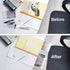 YOOUSOO 2 Pack Under Desk Drawer Organizer - Slide Out Drawer Attachment, Plastic Desk Accessories for Workspace