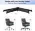 MASTERY MART 28" Heavy Duty Office Chair Base Replacement Parts, 2500 Lbs, Reinforced Metal Leg