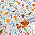 Interactive Bilingual Spanish-English Learning Poster - ABCs & Numbers Educational Toy