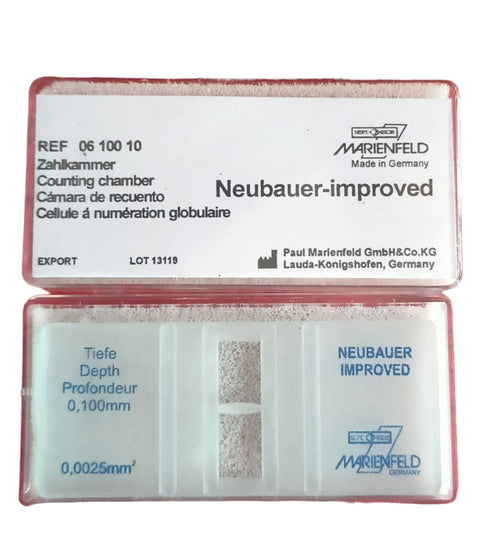 Brightline 06 100 10 Cell Counting Chamber - Neubauer Improved Marienfeld Lab Cellware