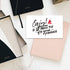 TENTADO 50 3.5 2 Thank You For Your Purchase Cards, pcs, in x in, Hearts Pattern, Suitable For Small Business Owners