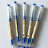 sencoo 5 Pack Blue Gel Ink Pen - Extra Fine Point Ballpoint Pens 0.35mm for Office School Stationery