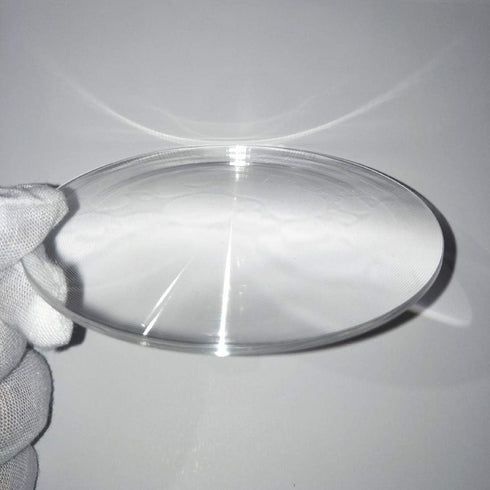 100mm (4''), 100mm, 100mm) Fresnel Lens Magnifier, Diameter Focal Length Acrylic Lens (not Glass), for Physics