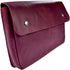 Hide & Drink Vintage Folder Document Holder, A5 Binder, Full Grain Leather, Handmade File Case