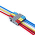 Robust Lever Wire Kit, Quick Connect Electrical Splicing, Compact Conductor 28-12 AWG for Inline Circuits