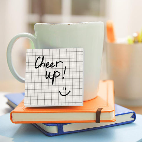 NatureTouch Sticky Notes 6 Packs, 3 x 3 Inches Adhesive Self-Stick Notes, 80 Sheets/Pad for Reminders, Office, School