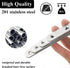 Wopanxye 12 Pack 20 125 mm Angle Corner Brackets for Shelf, x Stainless Steel Brace, Right Angle L-Shaped Sheet