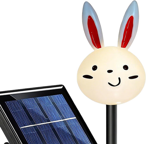 Generic Easter Solar Pathway Lights Outdoor - Easter Carrot Rabbit Garden Lighting Decor,Outside Lawn Lights |