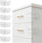 Roctee 6 Pack Drawer Baby Locks Clear, Baby Proof Locks for Side