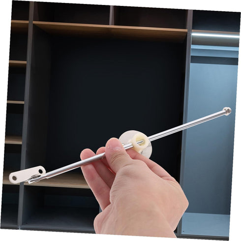 2Pcs Veemoon Iron Support Rod for Cabinet Doors Lift and Flap Lid Hinges Furniture Hardware for Kitchen Cabinets