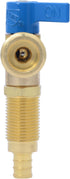 SharkBite 1/2 Inch Cold Crimp Washing Machine Valve, Brass Plumbing Fitting