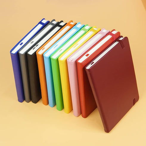 JOYEUX A5 Blank Journal Notebook: 160 Pages, 100 GSM Thick Hardcover Journal for Writing (Sky Blue)