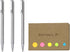 Zebra Techo T-3 Mini Ballpoint Pen for Notebook, 0.7 mm, Black Ink, 3-Pack