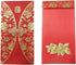 Pack of 50 Chinese Fashion Special Generous Red Envelopes, Lucky LAI SEE Money Gift Packets (6.5 x 3.2 inches)