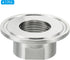 1.5 Inch 3/4" 304 50.5mm PATIKIL TC Tri Clamps Adaptor, Tri-Clover Fittings to NPT Female Sanitary Thread Adaptor