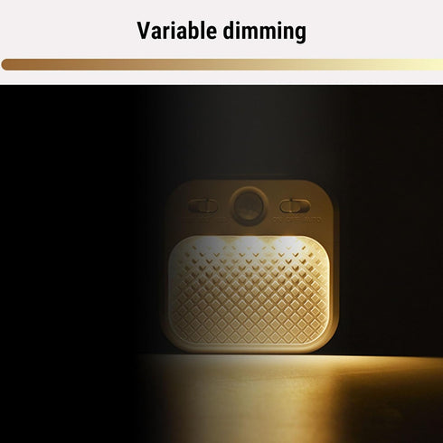 Eminchu Dimmable Closet, LED Night Light, Motion Sensor Lighting, Rechargeable Staircase Light with Adjustable Modes