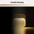 Eminchu Dimmable Closet, LED Night Light, Motion Sensor Lighting, Rechargeable Staircase Light with Adjustable Modes