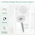 M METERXITY 100-Pack 6mm M3 M4 M5 Plastic Hinged Screw Cover Caps, Shutter Screws with Caps, Fold Snap Washer Covers