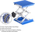 Lab Jack, 6x6 inch Anodized Aluminum Laboratory Support Jack with 10 KG Support Weight, 2.4 to 10.2 inch Lift