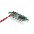 5Pcs 2 Wire 0.28inch Voltage Tester, Mini DC Voltmeter with Red LED Display for Cars/Motorcycles