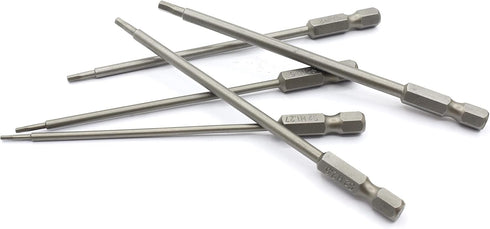 5PCS RC Hex Bit Set 1.27mm 1.5mm 2.0mm 2.5mm 3.0mm Hex Head Allen Wrench Drill Bits for Power Drill
