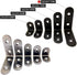 ZHome 505017MM 4Sets Stainless Steel L Shape Corner Bracket Wall Shelves Hanging Brace Joint Right Angle Bracket