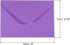 PATIKIL Mini Envelopes, 50 Pack Mini Gift Card Business Card Envelope for Greeting Weddings, Purple by PATIKIL