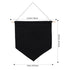 Pin Wall Display Banner, Enamel Lapel Badge Flag Canvas, Black Wall Banner Size