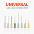 3ML Pack 100 Easy Touch Luer-Lock Syringe Barrel, Syringe