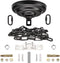 Heavy Duty Canopy Kit and 3.2 feet Pendant Light Fixture Chain for