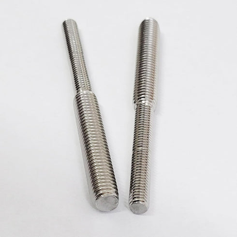 10x 304 M8 to M10 Stainless Steel Double End Threaded Stud Screw Bolts 80mm