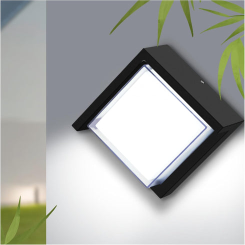 Outdoor Wall Light, 6000K Daylight Small Anti Rust Exterior Wall Lighting Fixtures,