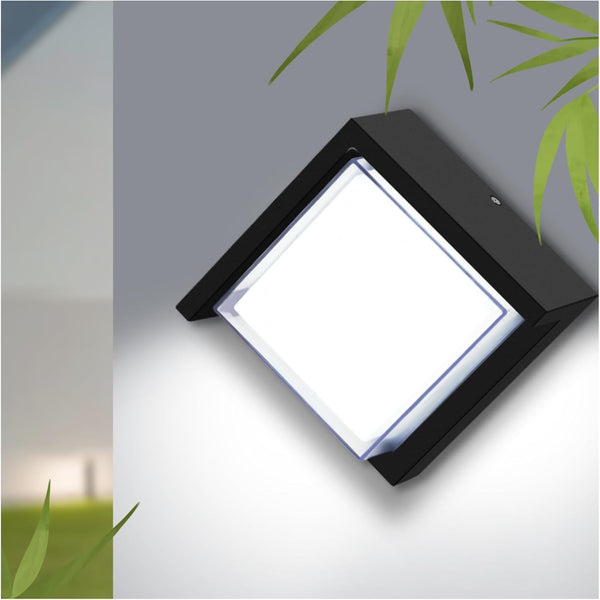 Outdoor Wall Light, 6000K Daylight Small Anti Rust Exterior Wall Lighting Fixtures,