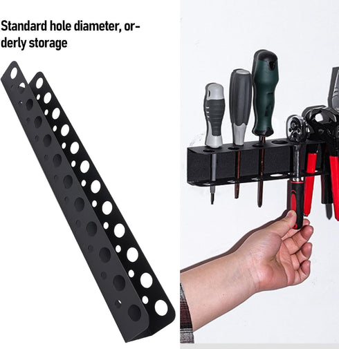 2 1 banapoy in Wall Mount Tool Holder Organizer, Metal Screwdrivers Pliers Organizer, Utility Wall Mounted Hand Tool